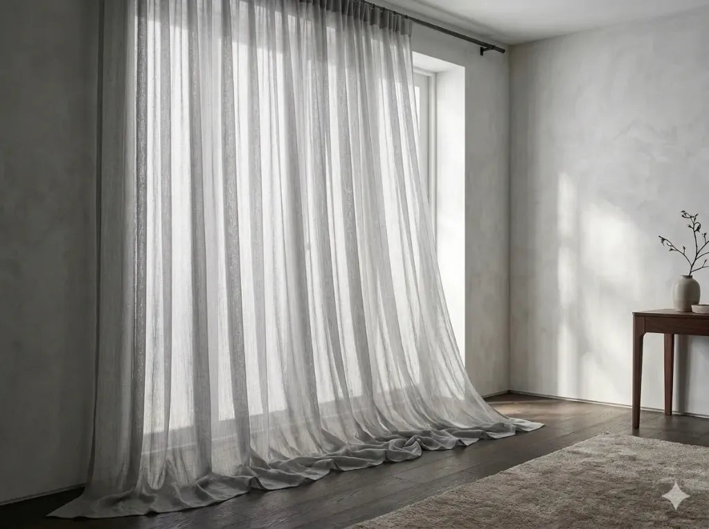 Cortinas Velo (Gasa, Blanco Óptico)