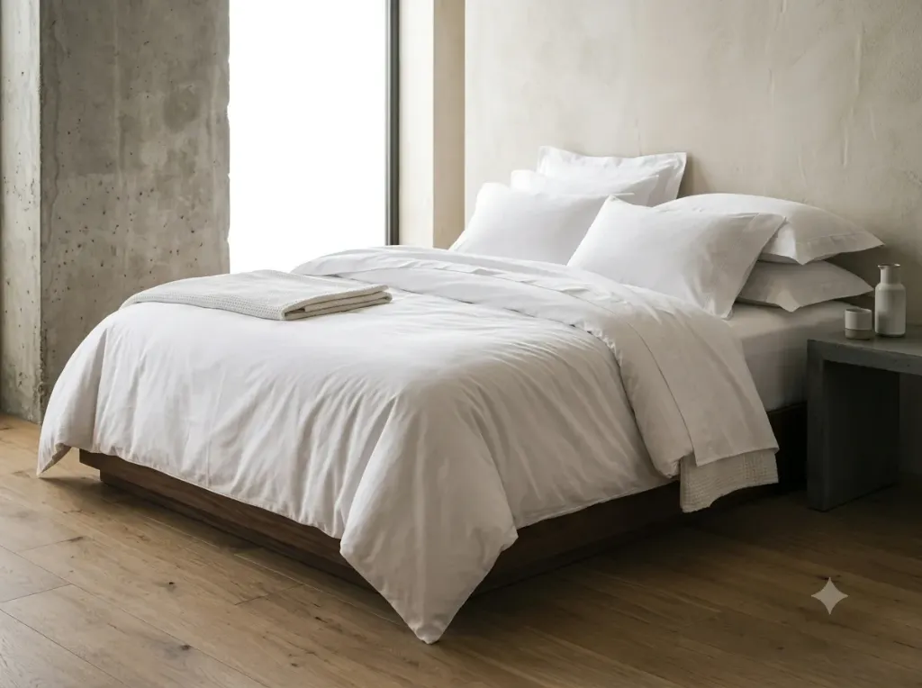 Edredón Soft Vicunha (Twin (1.5 Plazas), Blanco Óptico)